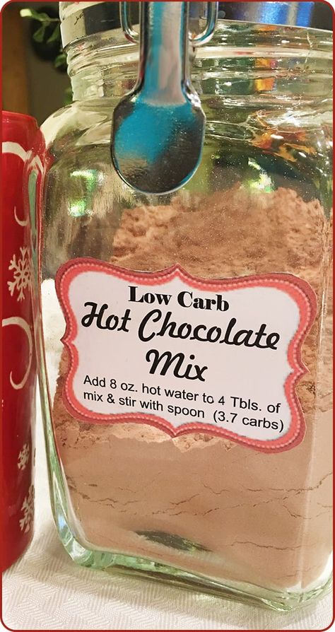 Low Carb Hot Chocolate, Ketogenic Breakfast, Hot Cocoa Mix Recipe, Low Carb Drinks, Baking Powder Uses, Box Chocolate, Low Carb Sweets, Keto Drink, Low Carb Eating