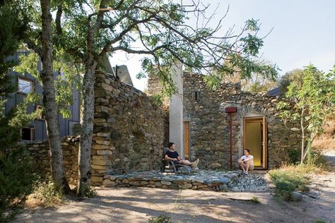 french country homes 1 French Country Home by London Architects Homes In France, Tiny House Swoon, Unique Cottages, Modern Renovation, Adaptive Reuse, French Country House, Old Building, Tiny House Design, House Hunting