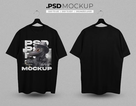 PSD front back oversized tshirt mockup | Premium Psd #Freepik #psd #hanging-tshirt #apparel Oversized Tshirt Mockup Front And Back, Tshirt Mockup Design, Mockup Tshirt Oversize, Tshirt Front And Back Mockup, Oversized T Shirt Mockup, Tshirt Mockup Free, Drop Shoulder Tshirt, Oversized Tshirt Mockup, Postcard Mockup