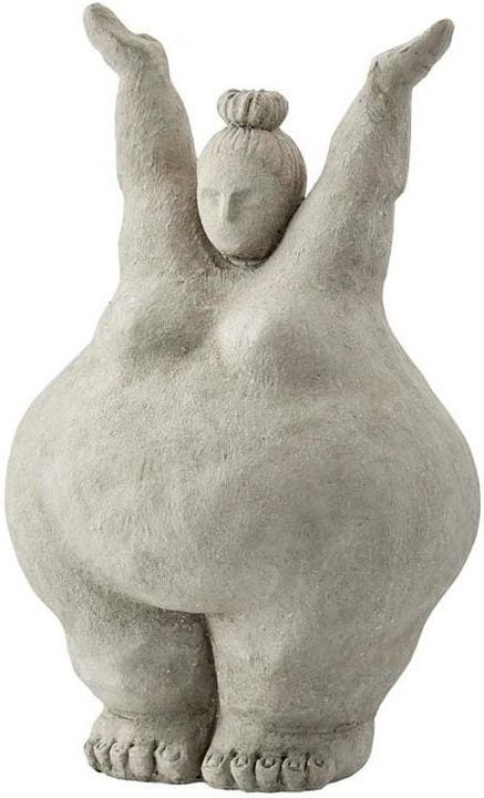 Lene Bjerre Display Serafina 28 cm, Grey - buy at Galaxus Pottery Figures Ideas, Clay Woman, Standing Woman, Pottery Decor, Ceramic Sculpture Figurative, Sculptures Céramiques, Decorative Sculpture, Clay Art Projects, Sculpture Clay