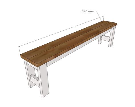 Farm Table Plans, Farm Kitchen Ideas, Farm Table With Bench, Garden Beginner, White Farmhouse Table, Farmhouse Dining Benches, Diy Bank, Farmhouse Bench Diy, Farmhouse Table Plans