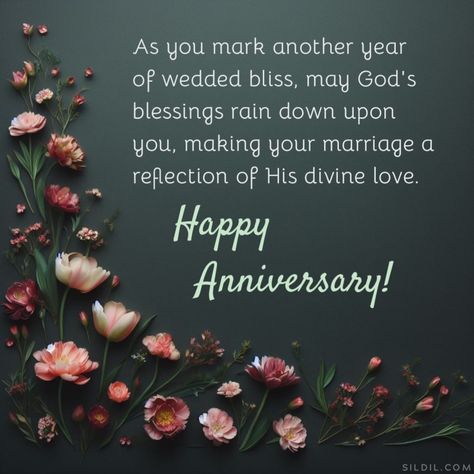 Christian Anniversary Quotes Marriage, Blessed Anniversary Wishes, Happy Anniversary Christian, Happy Anniversary Blessings, Christian Wedding Anniversary Wishes, Wedding Anniversary Blessings, Happy Wedding Quotes, Anniversary Blessings, Marriage Anniversary Message