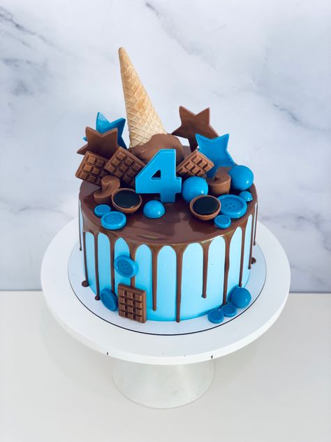 4th Birthday Cakes For Boys, Birthday Cake For Son, Chocolate Overload Cake, Cake For Boy, Best Pound Cake Recipe, Cake For Kids, Cake Designs For Boy, Barbie Birthday Cake, Chocolate Cake Designs