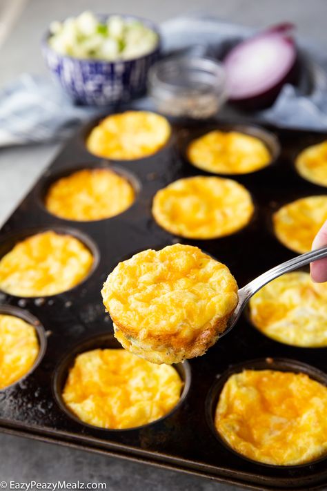 Baked Egg Bites Jimmy Dean Egg Bites, Freezing Egg Bites, Spinach Egg White Bites, Toddler Egg Bites, Egg Bites Cottage Cheese, Egg Bites Muffin Tins, Baked Egg Bites, Mini Egg Bites, Easy Egg Bites