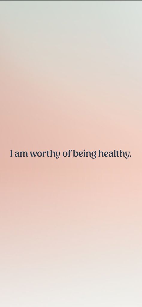 I am worthy of being healthy. From the I am app: https://iamaffirmations.app/download I Am Attractive, I Am Healthy Affirmations, I Am Worthy Affirmation, I Am Fit, Affirmation I Am Worthy, I Am Smart Affirmation, I Am Abundant Affirmations, I Am Healthy, I Am