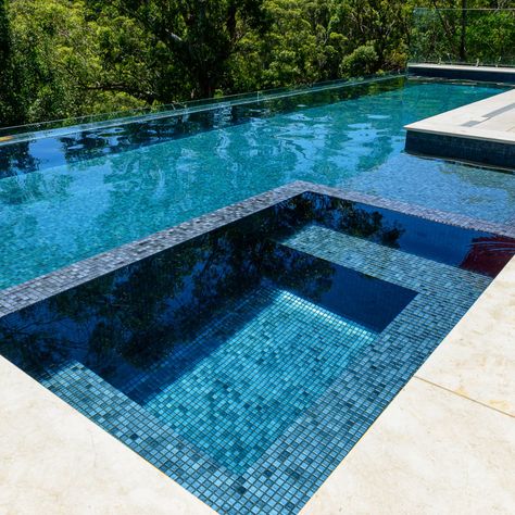 How’s the sophistication of Ezarri glass mosaic Space Capricorn? Beautiful indeed.
Another stunning outcome for the clients of Natalie and Adam @ Freedom Pools #ezarriaustralia #australianpoolbuilders #europeimports #pooltiles #fullytiled #jointpointbacking #swimmingpool #photooftheday #poolside #inspohome #poolsafemosaics #ezarri_mosaico #mosaictile #granddesignsaustralia #swimmingpools #outdoor #glassmosaics #luxury #homedesign #backyard Pool Area Landscaping, Modern Pool Design, Grand Designs Australia, Mosaic Pool Tile, Modern Pool, Luxury Swimming Pools, Pool Tiles, Modern Pergola, Backyard Pool Landscaping