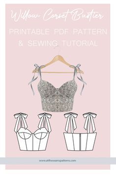 Bustier Top Pattern, Diy Bustier, Corset Top Pattern, Top Pattern Sewing, Bustier Pattern, Diy Corset, Goddess Makeup, Sewing Top, Corset Sewing Pattern