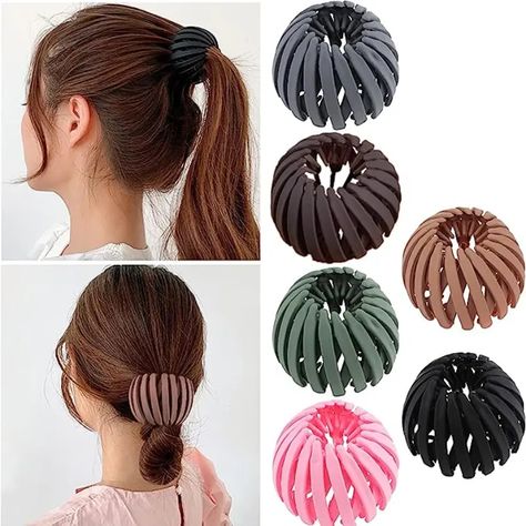 Look what I found on AliExpress Birds Nest Hair Clip, Hairpin Bun, Bird Nest Hair, Hair Clip Hairstyles, Hair Clip Holder, Bubble Ponytail, Bun Maker, Long To Short Hair, Buckles Fashion