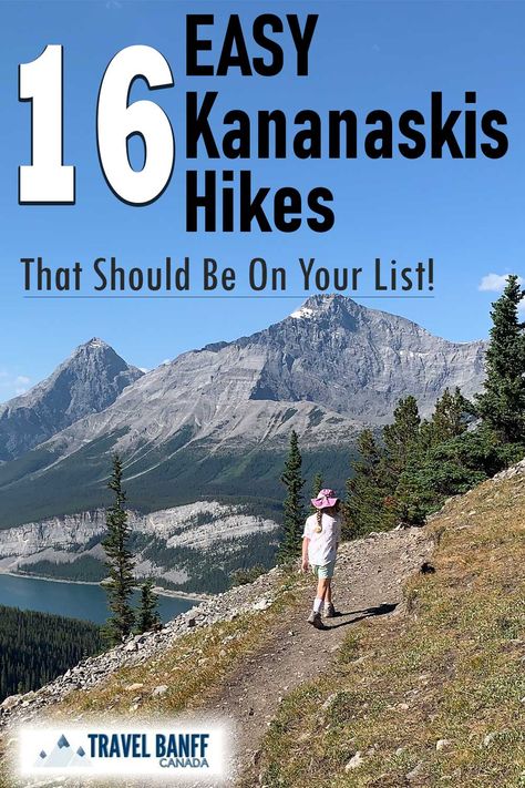 16 Easy Kananaskis Hikes You’ll Love - Travel Banff Canada Kananaskis Hiking, Kananaskis Canada, Travel Banff, Alberta Travel, Road Trip Camping, Banff Canada, Spring Hiking, Mountain Lakes, Canadian Travel