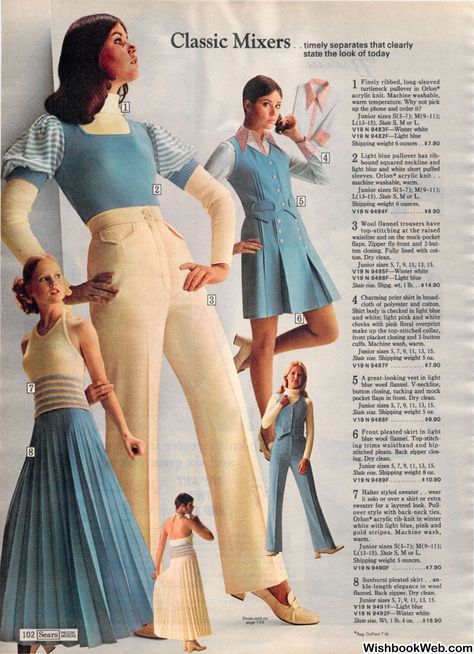 60s Sears Catalog, 60s American Fashion, 70's Sears Catalog, 70s Catalog Fashion, 70s Fashion Catalog, 70s Catalog, Colleen Corby, Fashion Through The Decades, Canadian Fashion