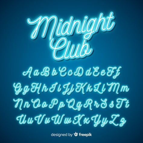 Neon Lettering, Alphabet Capital Letters, Nature Font, Match Font, Sign Fonts, Script Alphabet, Light Font, Alphabet Templates, Alphabet Fonts