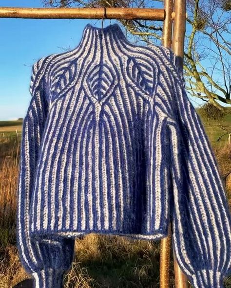 Pattern Knit Sweater, Brioche Knit Sweater Pattern, Handmade Knit Sweater, Brioche Sweater Knitting Patterns, Scandinavian Sweater Pattern, Knitted Sweaters Pattern Free, Knitting Sweaters Pattern, Cool Knitting Patterns, Cute Knitting Projects