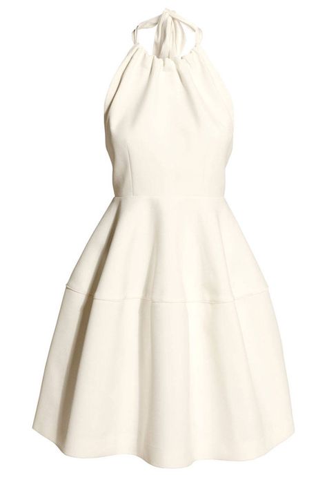 20 Best White Dresses - Little White Summer Dresses - Elle Fashion Articles, Flared Dress, Grad Dresses, Game Dresses, White Dress Summer, Little White Dresses, White Dresses, Looks Chic, Hm Dress