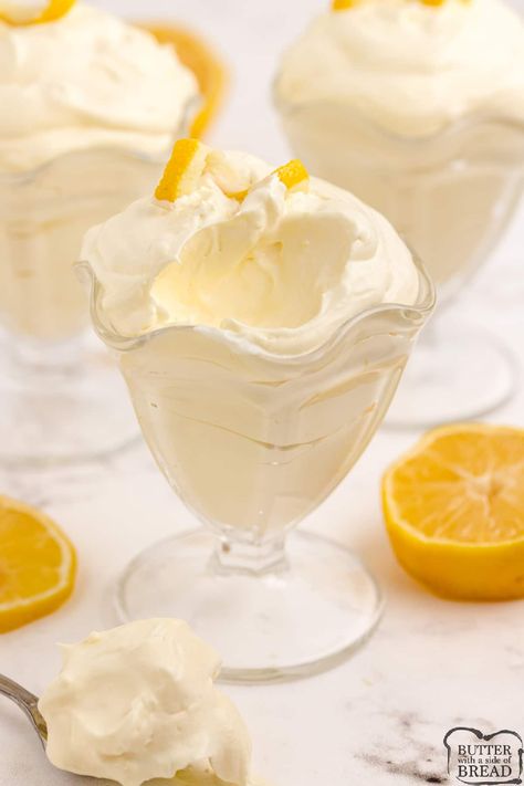 Creamy Lemon Jello, Low Fat Lemon Desserts, Lemon Jello Desserts, Lemon Parfait Desserts, Lemon Cottage Cheese Dessert, Creamy Jello, Lemon Pudding Dessert, Lemon Pudding Recipes, Lemon Fluff