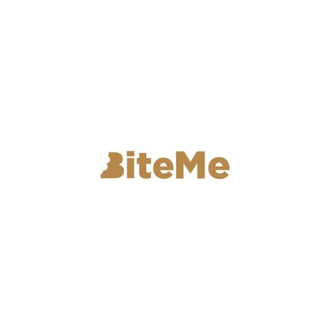 Design #7 by Jose.o89 | BITE ME LOGO DESIGN FOR AN ONLINE ORDERING FOOD APP Sweet Bites Logo, Cloud Snacks, Snack Logo Design Ideas, Food App Logo, Food Shop Logo, Bites Logo, Snack Logo, Me Logo Design, Pizza Post