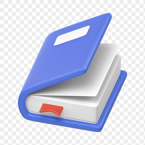 Book 3d Icon, Book 3d Illustration, Book Icon Design, Book Icon Png, Google Plus Logo, Books Icon, Transparent Icons, Book 3d, Icon Background