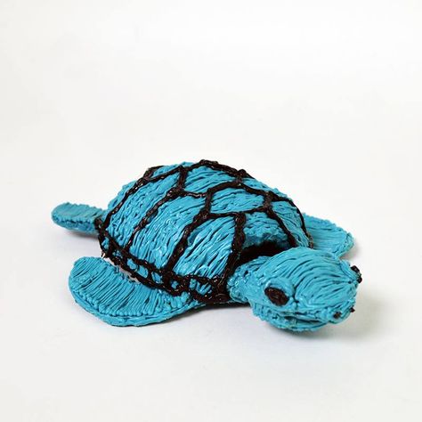 Sea Turtle - 3D Pen Creation Library 3d Doodle Pen, 3d Doodler, 3d Pen Stencils, 3d Drawing Pen, Pen Projects, 3d Printer Pen, 3d Templates, 3d Pen Art, Pen Craft