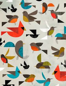 Quilt Modernen, Charley Harper, Bird Quilt, Bird Patterns, Colorful Birds, Illustration Inspiration, Modern Artwork, Surface Pattern Design, Bird Art