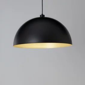 GoodHome Songor Black Pendant Light shade (D)58cm Sitting Room Lights, Pendant Light Shades, Black Pendant Light, Black Pendant, Light Shade, Room Lights, Sitting Room, Light Shades, Pendant Light