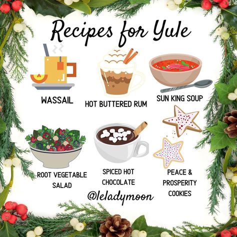 Winter Equinox, Wicca Holidays, Witch Meme, Yule Traditions, Yule Celebration, Kitchen Witch Recipes, Witch Things, Happy Winter Solstice, Hot Buttered Rum