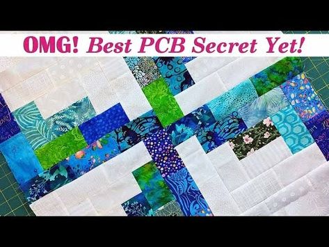 (488) Quilt for FREE with the Amazing NEW Potato Chip Block! 💸🧵 No Extra Fabric Needed! - YouTube Potato Chip Quilt Pattern, Potato Chip Quilt Block, Potato Chip Quilt Block Pattern Free, Potato Chip Quilt Pattern Free, Potato Chip Block, Potato Chip Quilt, Block Layout, Scrappy Quilt Patterns, Quilt Block Patterns Free