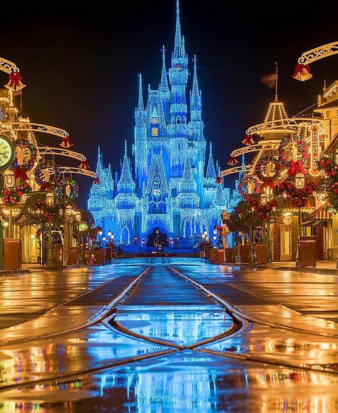 Wallpaper Backgrounds Aesthetic Vintage, Disney World Castle, Wallpaper Backgrounds Aesthetic, Aesthetic Disney, Disney World Christmas, Disney World Pictures, 5 Wallpaper, Disney Background, Backgrounds Aesthetic