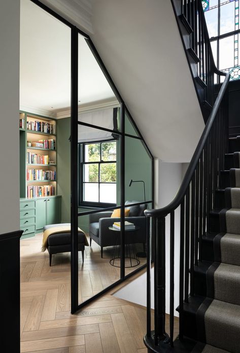 Stockwell House Terraced House Interior, Terrace House Interior, London Terrace House, Georgian Terrace, Zen Home, Georgian Interiors, Townhouse Interior, Victorian Terrace House, Zen Home Decor