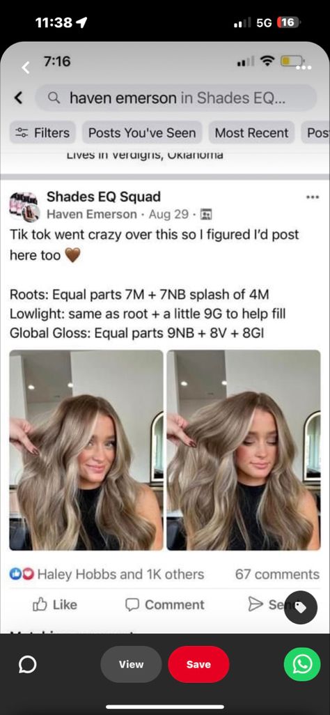 Redken Shades Eq Formulas 7m, Blending Grown Out Blonde, Level Seven Blonde, Level 6 Lowlights In Blonde Hair, Level 8 Blonde Redken Formula, Ash Beige Blonde Formula, Redken Level 8 Blonde, Level 7 Ash Blonde Formula, Reverse Balayage Shades Eq