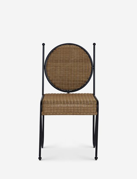 Ziggy Indoor / Outdoor Dining Chair by Sarah Sherman Samuel Burled Wood Furniture, Indoor Outdoor Dining, Sarah Sherman, Sarah Sherman Samuel, Outdoor Dining Chair, Bright Living Room, Outdoor Furniture Collections, Outdoor Dining Furniture, Dining Room Bench