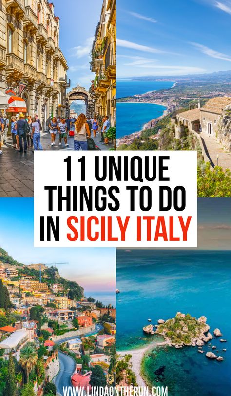 11 Unique Things To Do in Sicily Italy  #uniquethingstodoinsicily #sicily #italy #thingstodoinsicily #thingstoseeinsicily #mustdothingsinsicily #placestoseeinsicily #bestplacestoseeinsicily Things To Do In Sicily, Sicily Travel, Italy Beaches, Italy Sicily, Things To Do In Italy, Italy Itinerary, Italy Travel Tips, Italy Photography, Italy Travel Guide