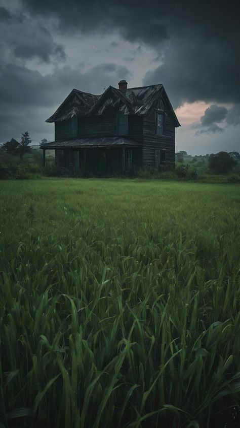 Haunted Farmhouse Aesthetic, Victorian Monster, Scary Farm, Creepy Houses, Amazing Spaces, Monster Hunter, Haunted House, Collage, Halloween