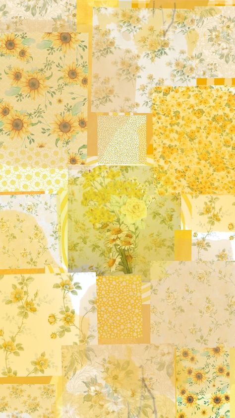 little yellow collage🌻 #yellow #flowers #yellowflowers #floral #wallpaper #aesthetic #cute Yellow Wallpaper Collage, Yellow Collage Wallpaper, Floral Wallpaper Aesthetic, Yellow Aesthetic Wallpaper Iphone, Yellow Floral Wallpaper, Wallpaper Aesthetic Cute, The Yellow Wallpaper, Yellow Stuff, Yellow Collage