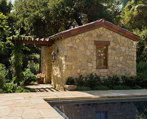 Tuscan Farmhouse, California Architecture, Italian Farmhouse, Pool Areas, Stone Cottages, Mediterranean Architecture, Tuscan House, Stone Cottage, Spanish Colonial