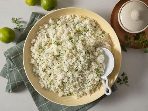 Coconut-Ginger Rice Ginger Rice, Coconut Ginger, Unsweetened Coconut Milk, Smart Cooking, Unsweetened Coconut, Jasmine Rice, Lime Zest, Fresh Cilantro, Gluten Free Vegetarian