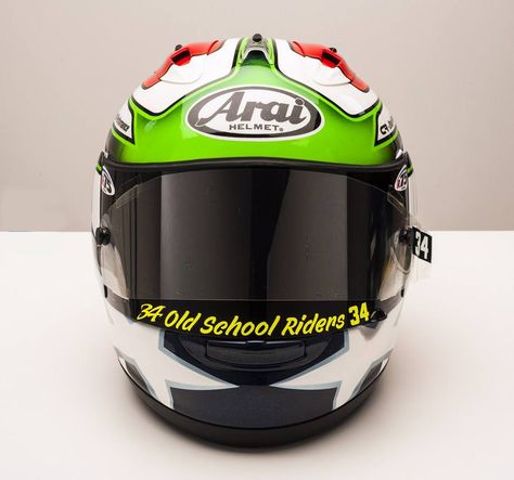 Helm Arai, Laguna Seca, Custom Helmets, Racing Helmets, Motorcycle Helmets, Motogp, Garage, Design