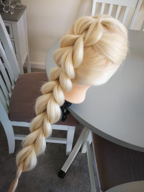 Dragon plait Ely, Dragon Plait Hair, Dragon Tail Braid, Dragon Braid, Dance Hair, Dyed Hair Inspiration, Dance Hairstyles, Hair Stylist Life, Hairstyles For School