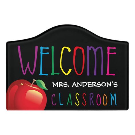 Preschool Classroom Door, Classroom Welcome Door, Teacher Cricut, Classroom Door Sign, Teacher Decor, Classroom Door Signs, Welcome Door Sign, Office Door Signs, Classroom Welcome