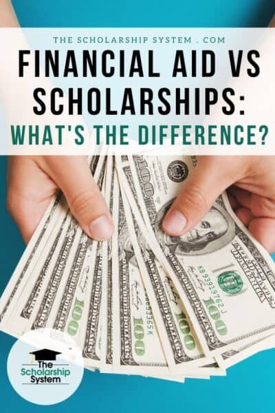 Navigating paying for college can be overwhelming. To make it easier, here's a look at financial aid and scholarships and how they differ. Financial Aid or Scholarships: What's the Difference? College Help, College Expenses, College Ad, School Awards, Financial Aid For College, College Scholarships, Academic Goals, Free College, Study Program