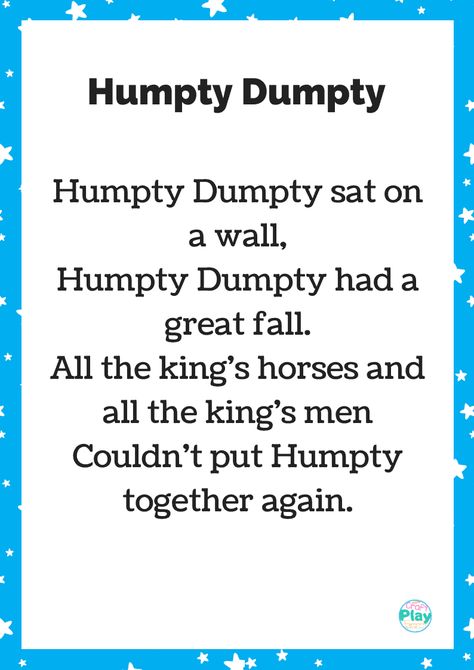 Humpty Dumpty Song And Egg Decorating Ideas - Craft Play Learn Free Nursery Rhymes, Nursery Rhymes Toddlers, Rhymes For Toddlers, Infant Curriculum, Antique Nursery, Butterfly Songs, Egg Decorating Ideas, Early Years Teacher, Children Songs