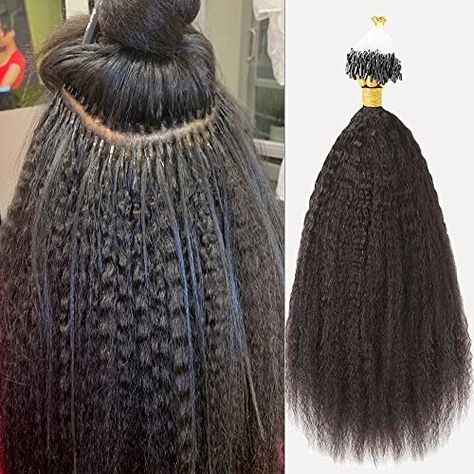 Hair Extensions For Black Women, Extensions For Black Women, Microlink Hair Extensions, Micro Bead Hair Extensions, Micro Ring Hair Extensions, Best Human Hair Extensions, Sew In Hair Extensions, I Tip Hair Extensions, Bleaching Your Hair