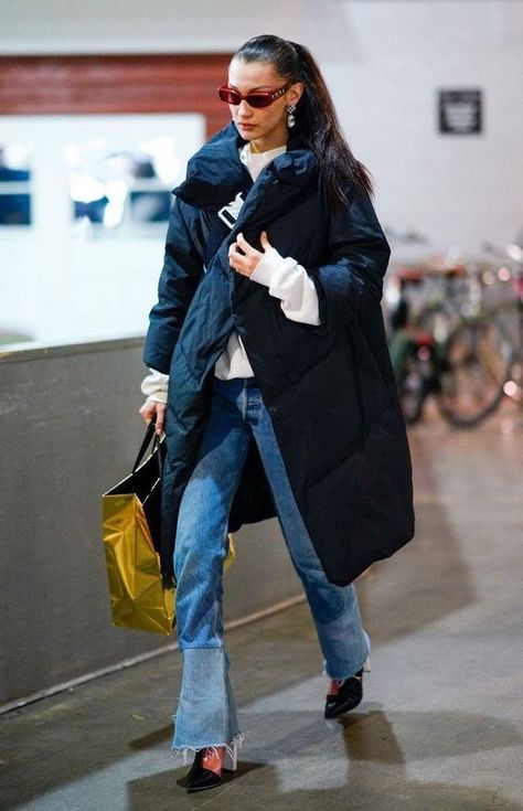 Bella Hadid Winter, Bella Hadid Winter Outfits, Bella Hadid Outfits, Bella Hadid Style, Rihanna Style, Style Carpet, Hadid Style, Fall Fits, Cute Comfy Outfits