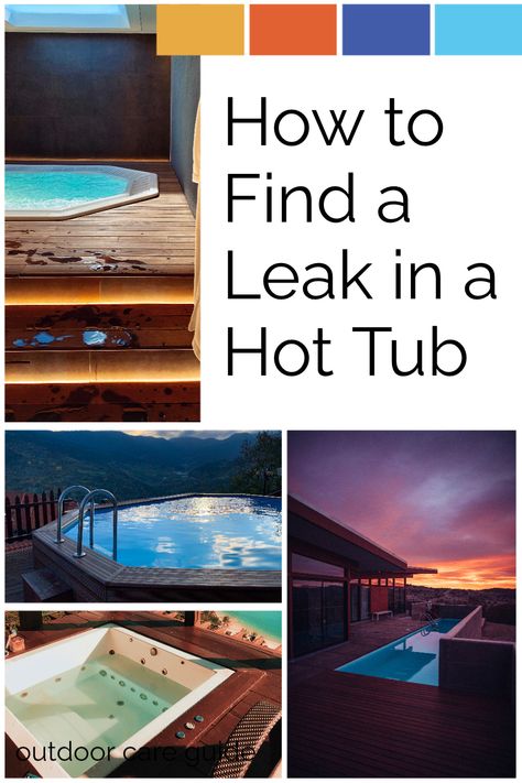 Hot Tub Care Tips, Pipe Repair, Inflatable Hot Tubs, Leak Repair, Jacuzzi Tub, Water Spots, Hot Tub Outdoor, Hot Tubs, Water Temperature