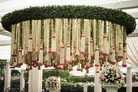 Indian Wedding Tent Decor, Lagna Mandap Design, Muhurtham Mantap Decoration, Hindu Engagement Decor, Marriage Chori Design, Rajnigandha Flower Decor, Floral Stage Design, Chori Decoration Wedding, Phera Mandap Decor Indoor