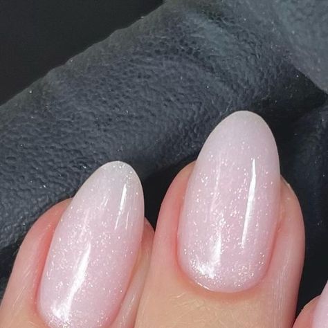 Elizabeth Rhiannon on Instagram: "Blink pink ✨ by @victoriavynn My client went from square to almond. Almond for the win🫣 This is a Builder gel product, hard wearing and natural enchantment on my clients natural nails. @officialnavyprofessional Doris, Ethel & katey for cuticle care." Almond Builder Gel Nails, Round Nails Vs Almond Nails, Almond Bridesmaid Nails, Nail Ideas Builder Gel, Almond Nails For Wedding, Natural Hard Gel Nails, Natural Nail Designs Almond Shape, Pink Gel Extension Nails, Natural Builder Gel Nails