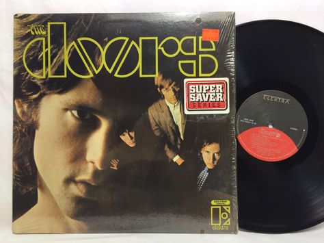 The Doors Self Titled Debut Album EKS 74007 Elektra Black & Red Label LP Vinyl Rock Album Cover, Classic Rock Albums, Rock Album Covers, Musica Disco, Classic Album Covers, Iconic Album Covers, Pochette Album, The Killers, Music Album Covers