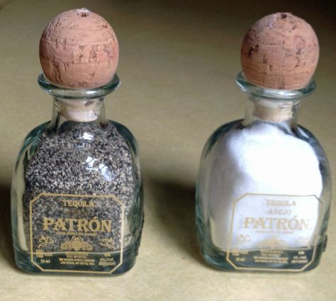 Patron Bottle Crafts, Empty Liquor Bottles, Patron Bottle, Liquor Bottle Crafts, Patron Tequila, Tequila Bottles, Alcohol Bottles, Glass Bottle Crafts, Diy Bottle