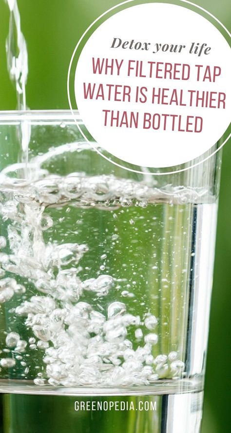 Filtered Water From Your Tap is Healthier Than Most Bottled Water. Here's Why...  | Home water purification systems are a far healthier & surprisingly more affordable alternative to bottled water. We'll cover popular water filters & why they're healthier than the bottled stuff. | Greenopedia #waterfiltration #waterfilters #waterpurificationsystems #healthywateralternatives via @greenopedia Toxin Free Living, Water Purification System, Healthy Water, Bottled Water, Filtered Water, Daily Health Tips, Water Filters, Fitness Advice, Water Purification