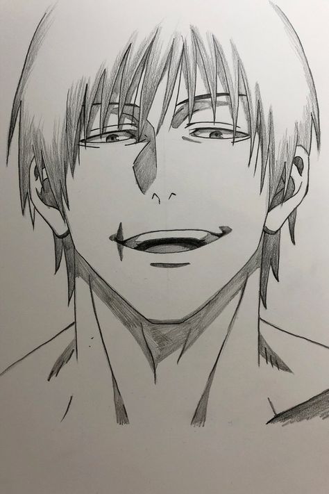 Draw Toji Fushiguro from Jujutsu Kaisen https://youtu.be/jAUXry-CZCU Ideas For Anime Drawings, Comics Ideas Draw, Toji Drawings, Jjk Drawing Ideas, Chose Drawing, Toji Fushiguro Sketch, Draw Jujutsu Kaisen, Best Anime Drawings Sketch, Jujutsu Drawing