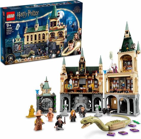 LEGO 76389 Harry Potter Hogwarts Chamber of Secrets Castle Toy Nearly Headless Nick, Harry Potter Lego Sets, Harry Potter Hogwarts Castle, Harry Potter Set, The Great Hall, Harry Potter And The Chamber Of Secrets, Great Hall, Hogwarts Castle, Chamber Of Secrets