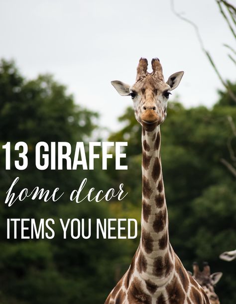 13 Giraffe Home Décor Items You Need http://mythoughtsideasandramblings.com/13-giraffe-home-decor-items-you-need/ Giraffe Bathroom, Giraffe Decor, Best Room, Farmhouse Side Table, Garden Party Decorations, Cute Dorm Rooms, Give Birth, The Giraffe, Room Transformation